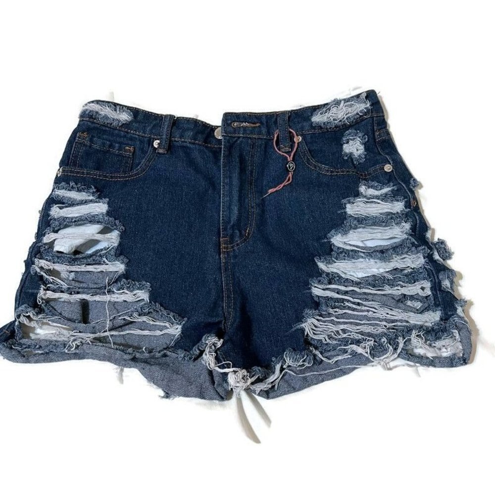 Denim Blvd los angeles distress shorts size M(SALE)